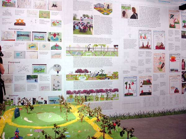 Het ontwerpproces gepresenteerd in het Stedelijk Museum (oktober 2005)